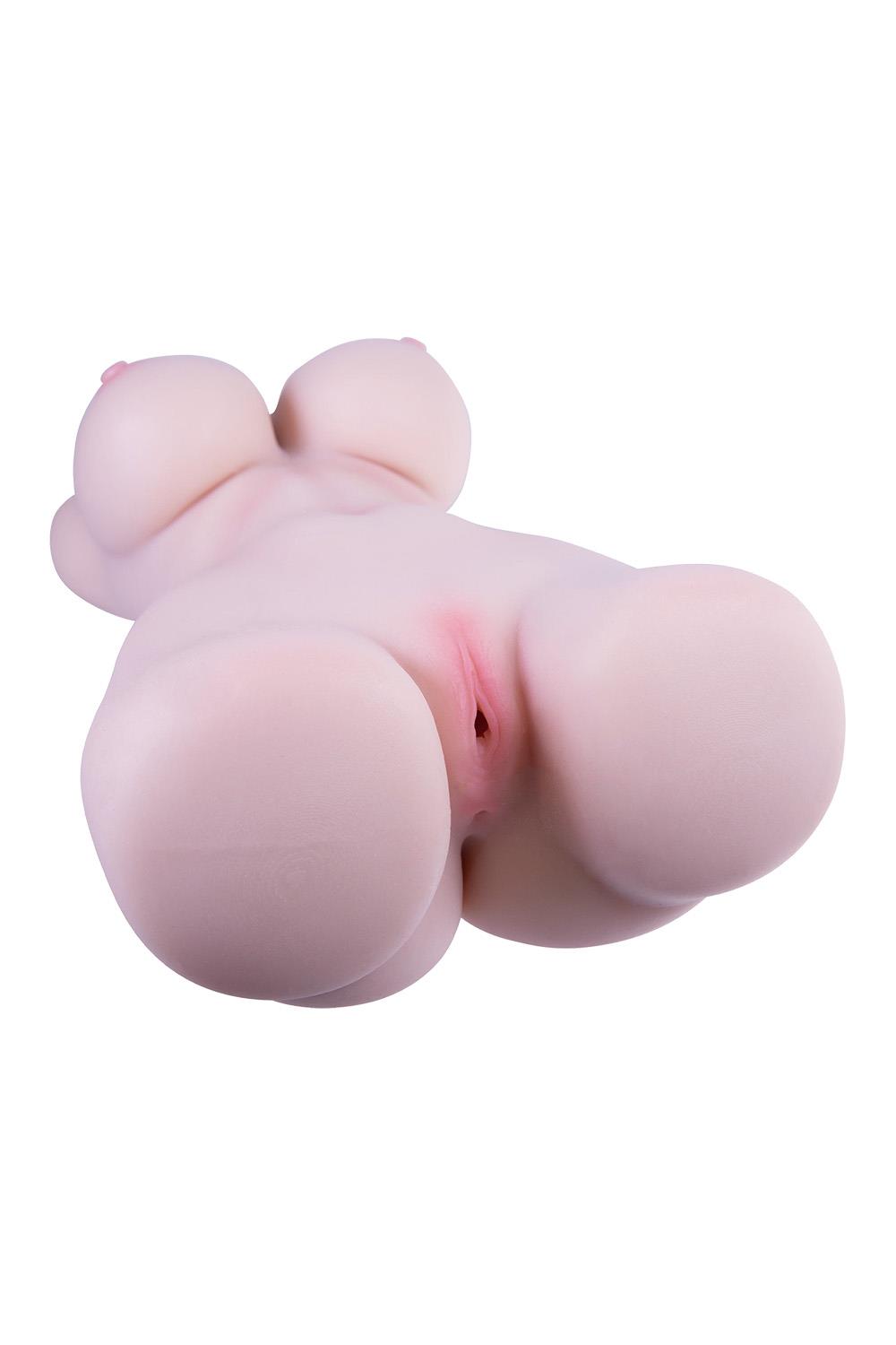 NMC 9 INCH SILICONE LIFE LIKE MASTURBATOR WITH NODULED TUNNEL FLESH
