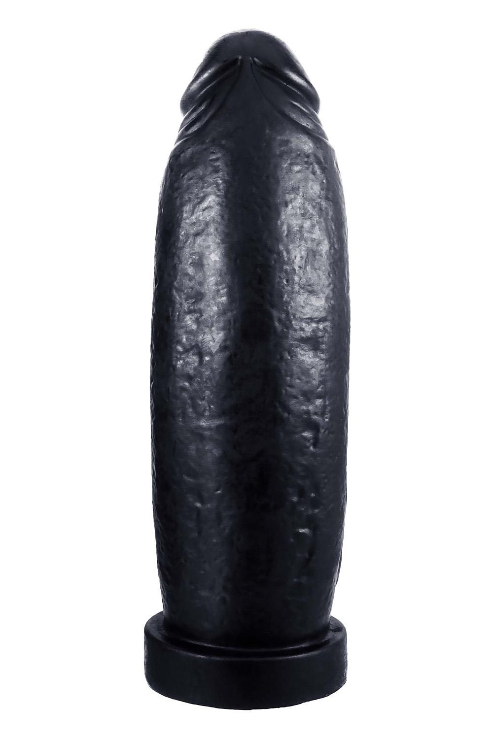 NMC 11.5 INCH PVC GIANT DILDO BLACK