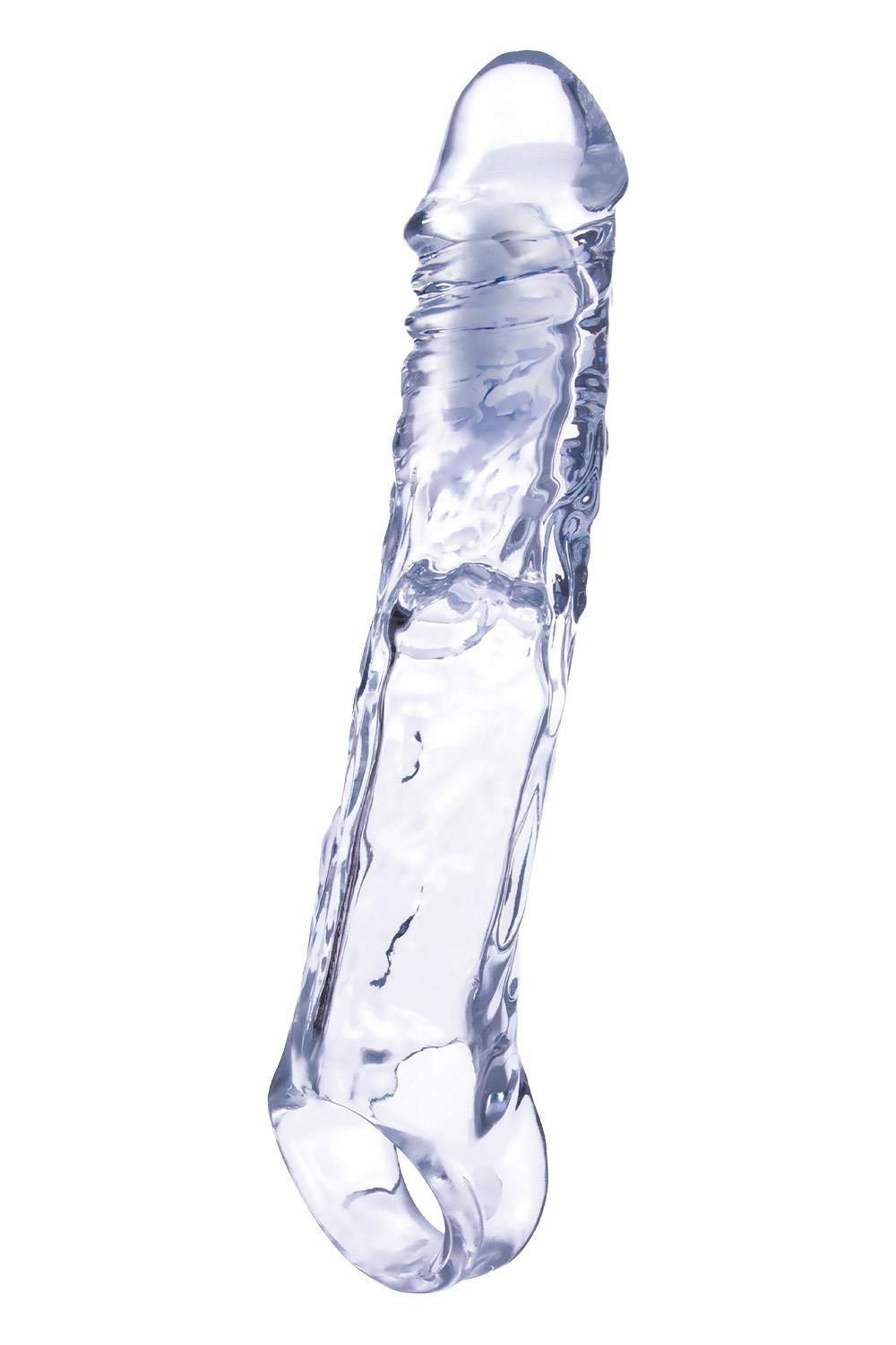 NMC 7.5 INCH TPE EXTENSION SLEEVE WITH 10 FUNCTION SPEED BULLET