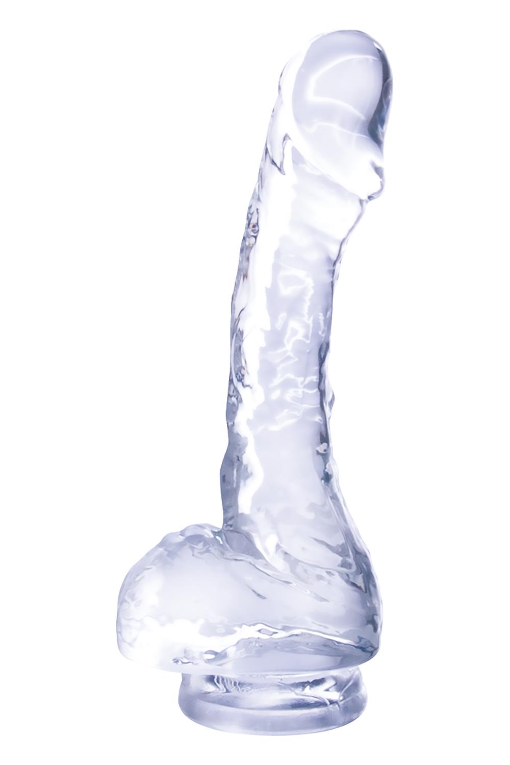 NMC 4 INCH REALISTIC MINI DILDO WITH SUCTION CUP CLEAR
