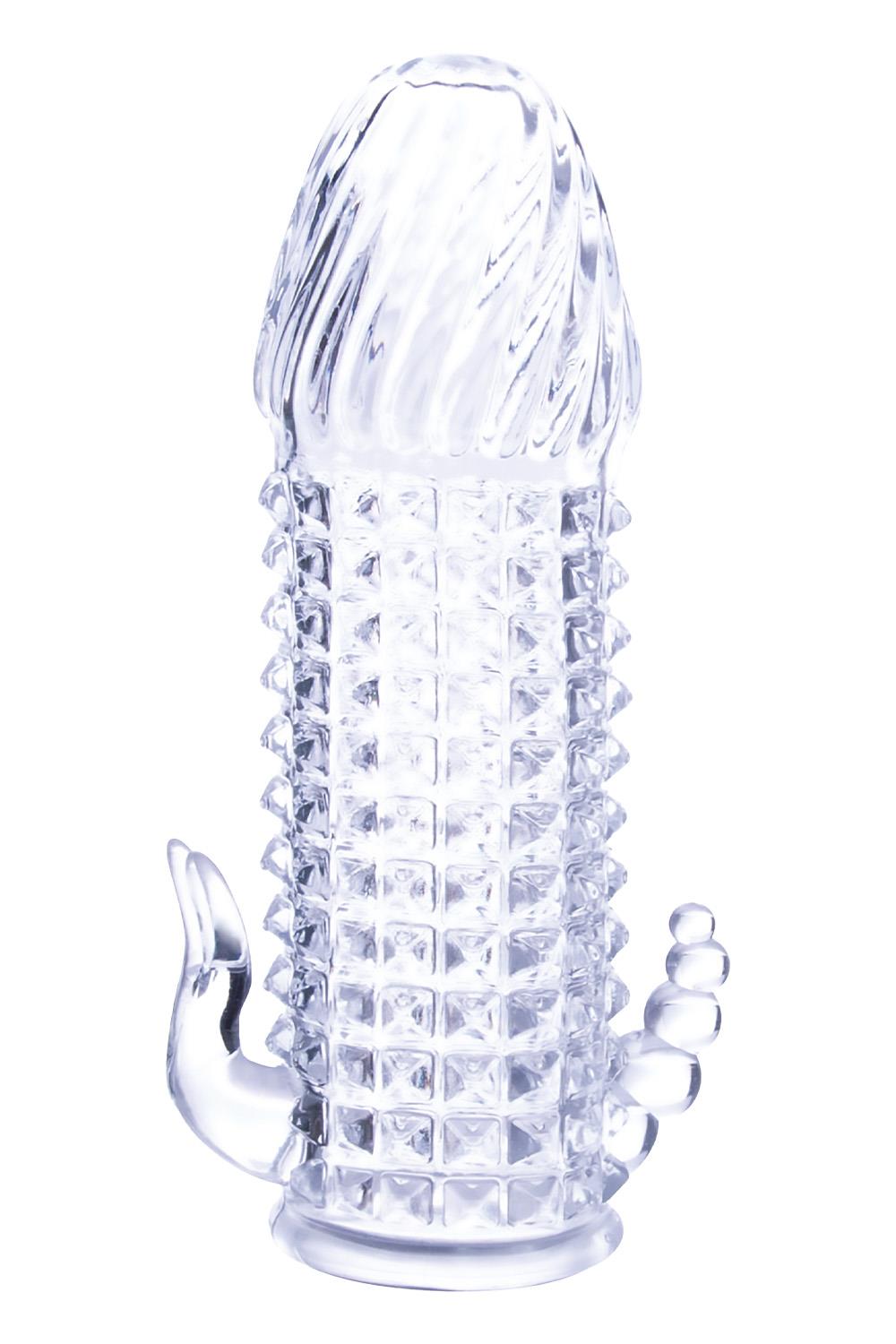 NMC 2 SEDUCTIVE TICKLER SLEEVES SET CLEAR