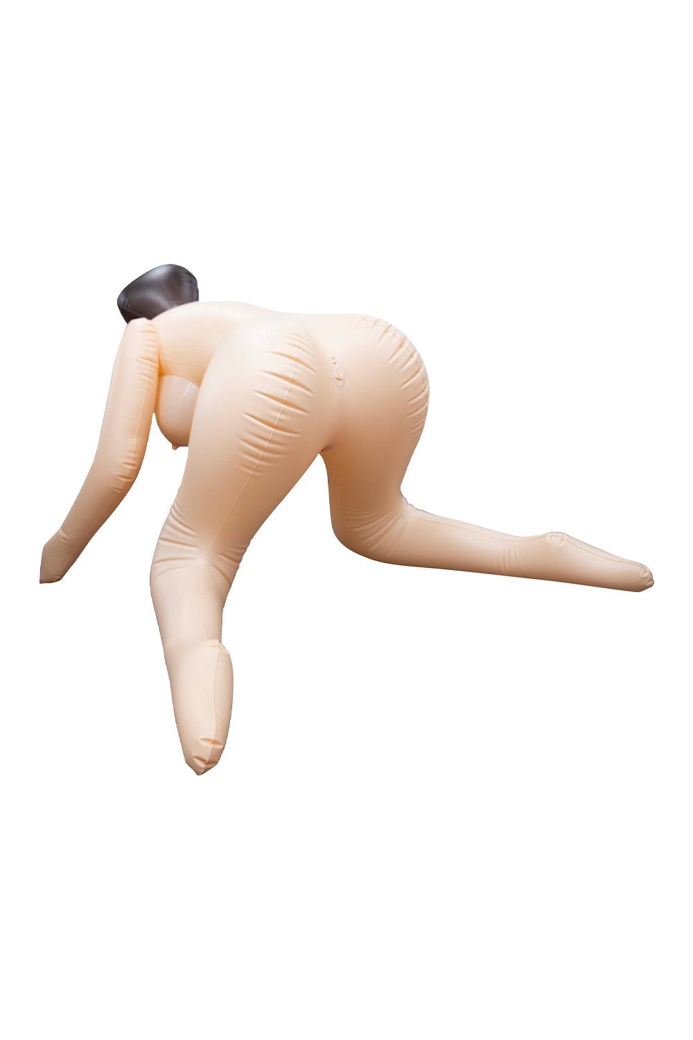 NMC PVC INFLATABLE DOLL WITH DOGGY POSE