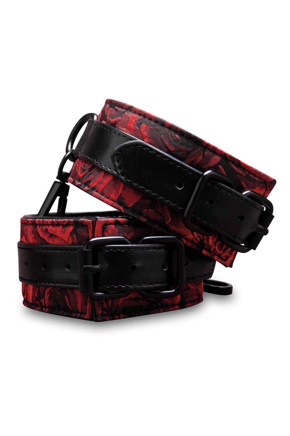SECRET KISSES ROSEGASM BUCKLE CUFFS