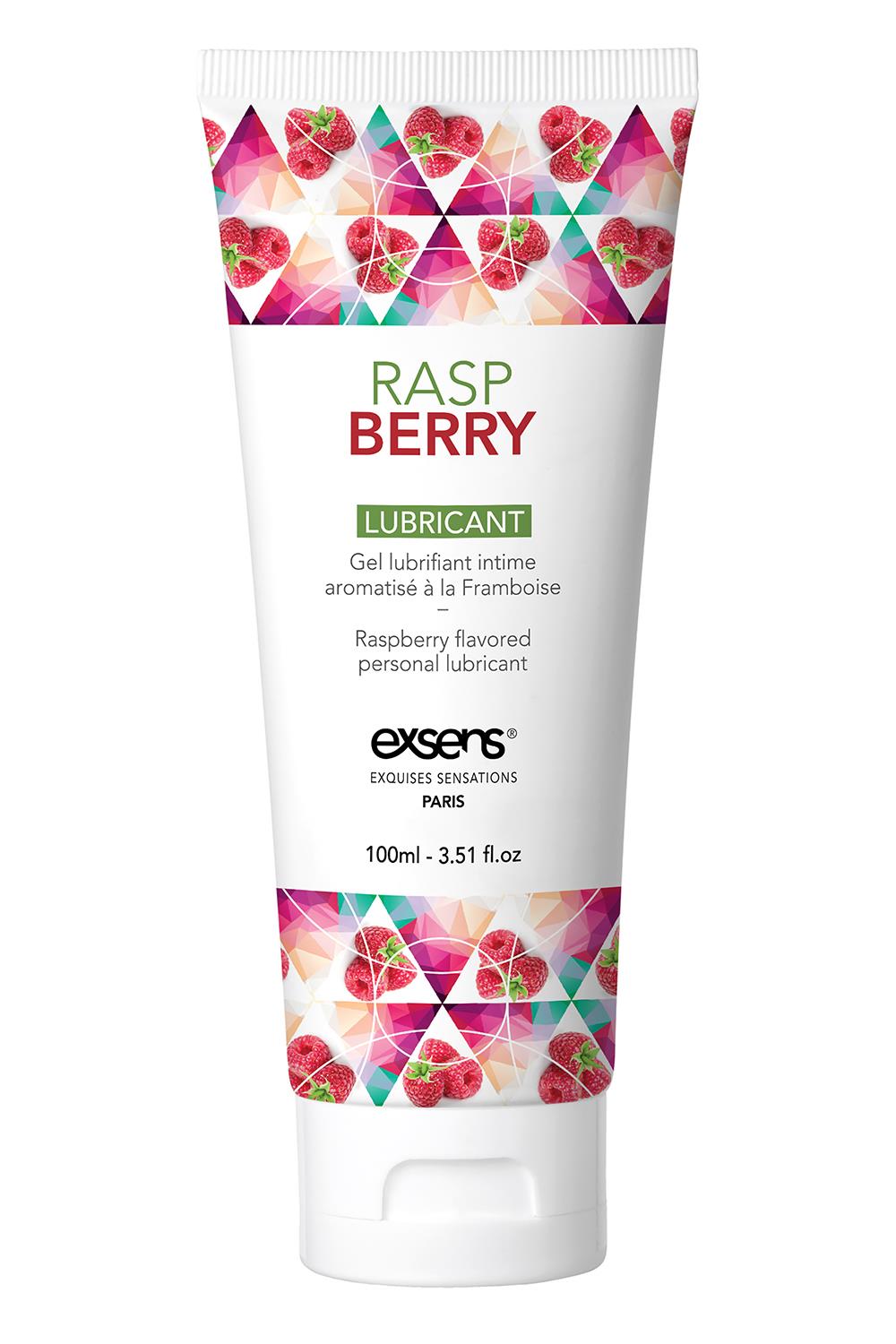EXSENS LUBRICANT RASPBERRY 100ML