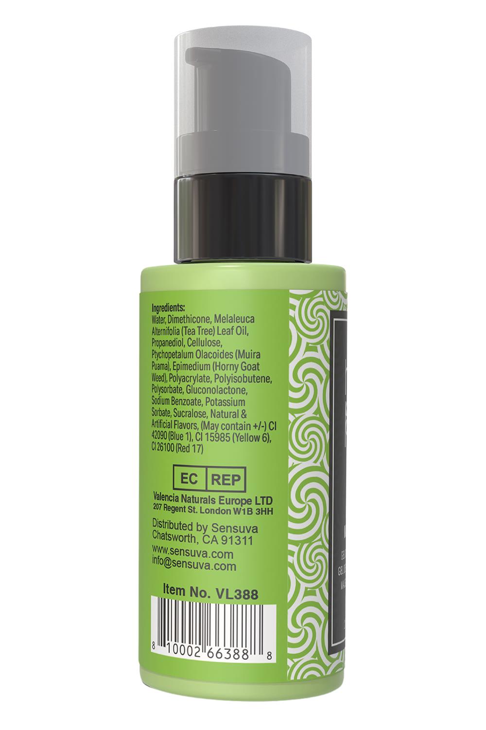 SENSUVA HANDIPOP EDIBLE MASSAGE GEL GREEN APPLE 59ML