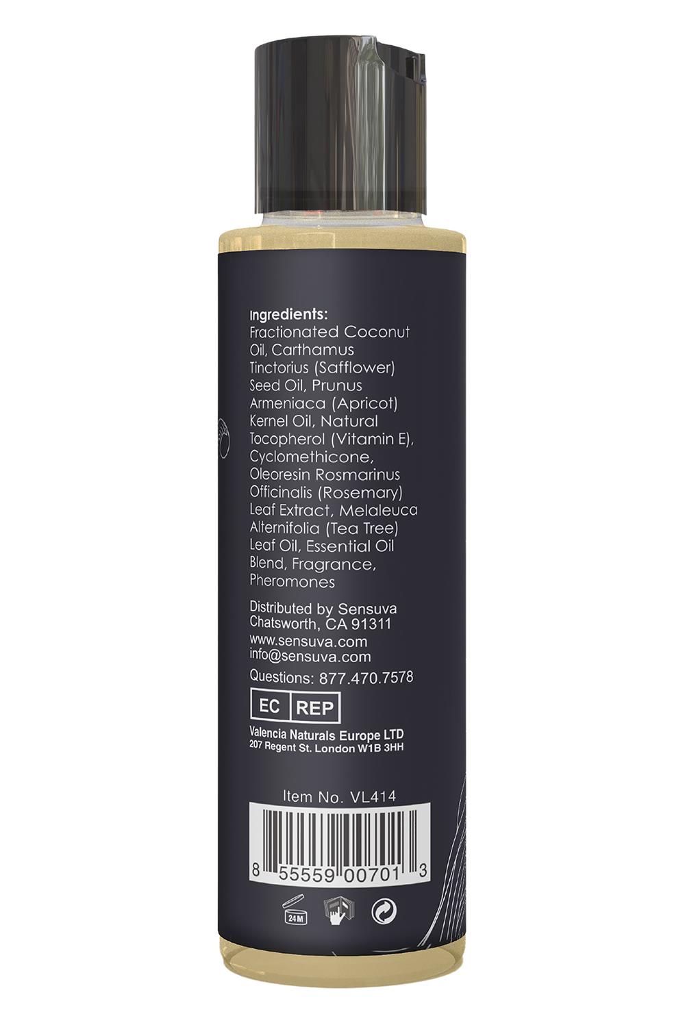 SENSUVA ME AND YOU MASSAGE OIL SWEET SECRETS 125ML
