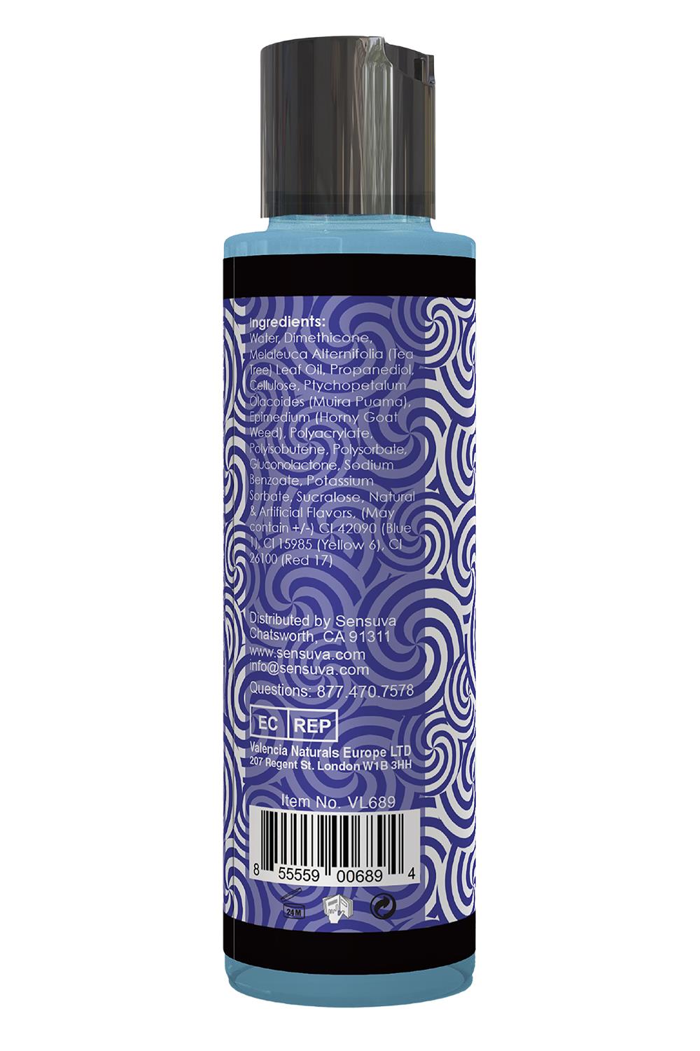 SENSUVA HANDIPOP EDIBLE MASSAGE GEL BLUEBERRY MUFFIN 125ML
