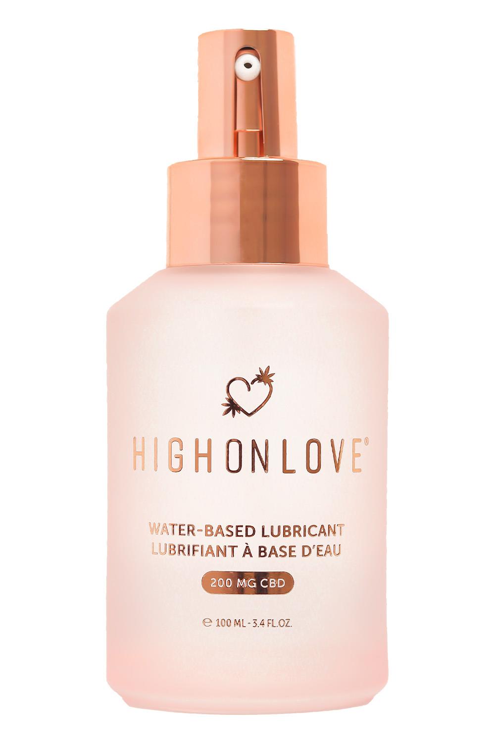 HIGH ON LOVE CBD WATER BASED LUBRICANT 100ML