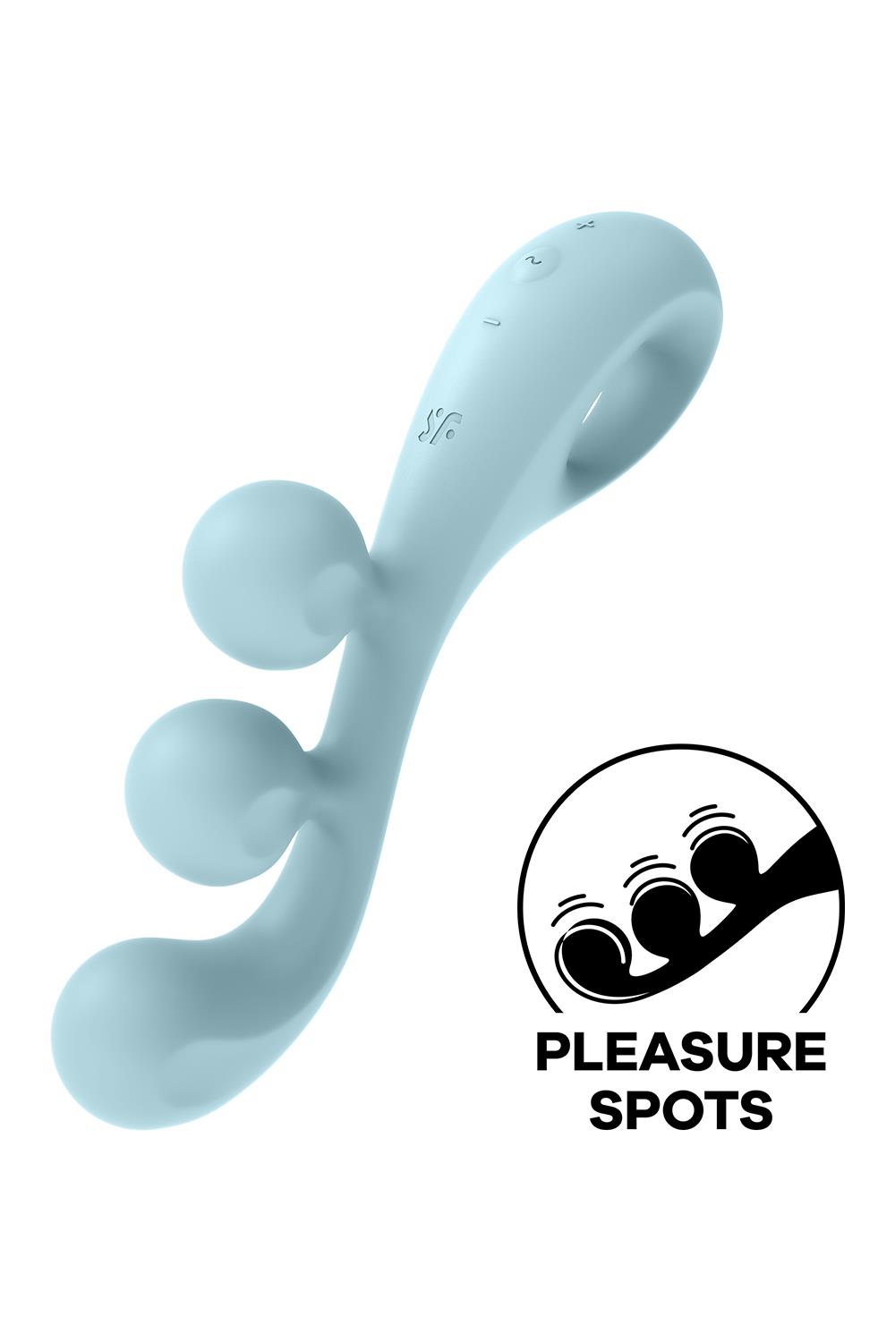 SATISFYER TRI BALL 2 LIGHT BLUE