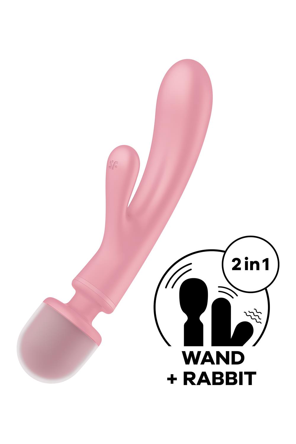 SATISFYER TRIPLE LOVER PINK