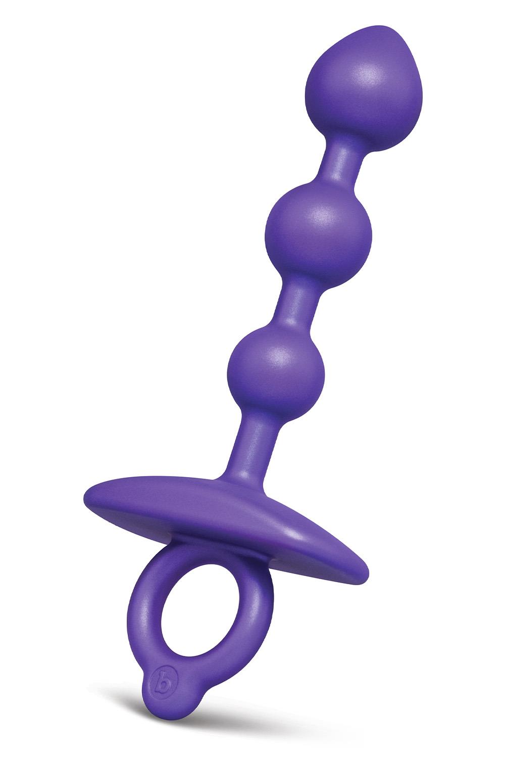B-VIBE ZIP SILICONE ANAL BEADS