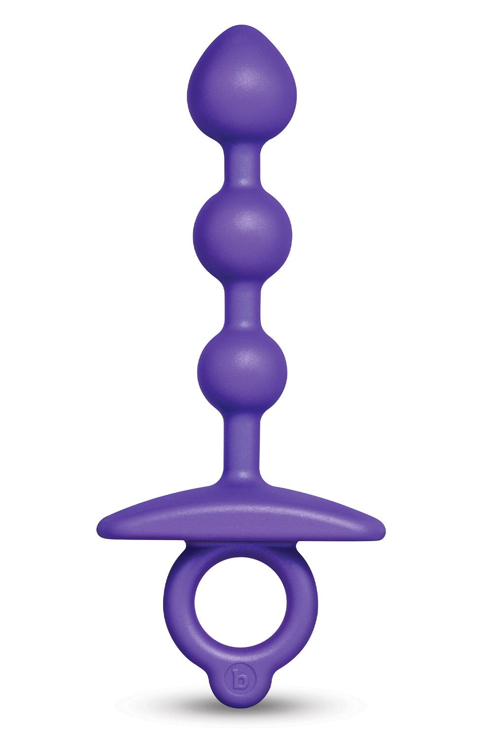 B-VIBE ZIP SILICONE ANAL BEADS