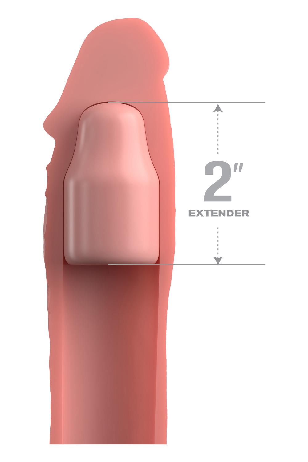 FANTASY X-TENSIONS ELITE 6 INCH EXTENSION WITH STRAP LIGHT