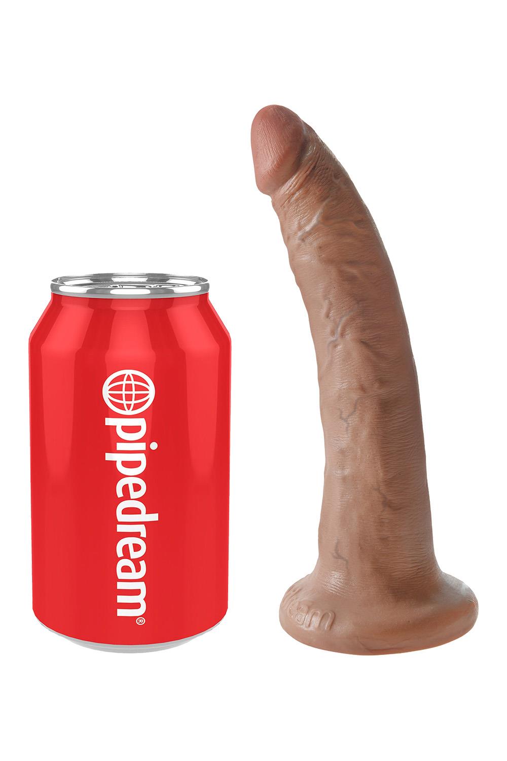 KING COCK 7 INCH COCK TAN