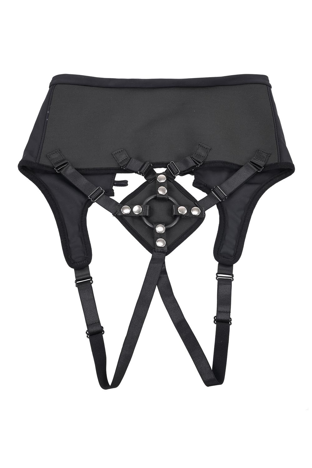 SPORTSHEETS HIGH WAISTED CORSET STRAP ON