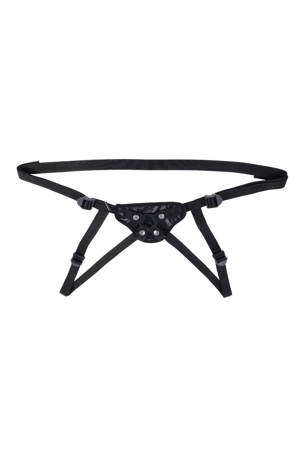 SPORTSHEETS VELVET NOIR STRAP ON