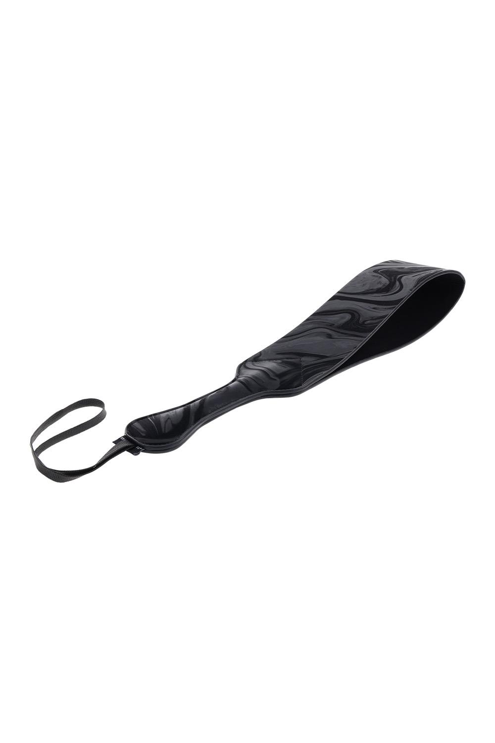 SPORTSHEETS VELVET NOIR LOOP PADDLE