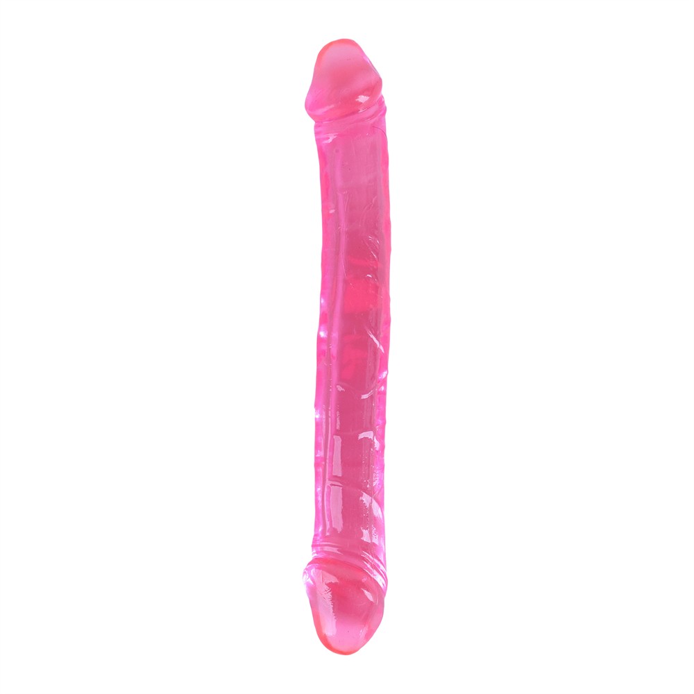BUBBLEGUM BLAST LOLLIPOP LOOP PINK CLASSIC JELLY 9,8 INCH DOUBLE DONG