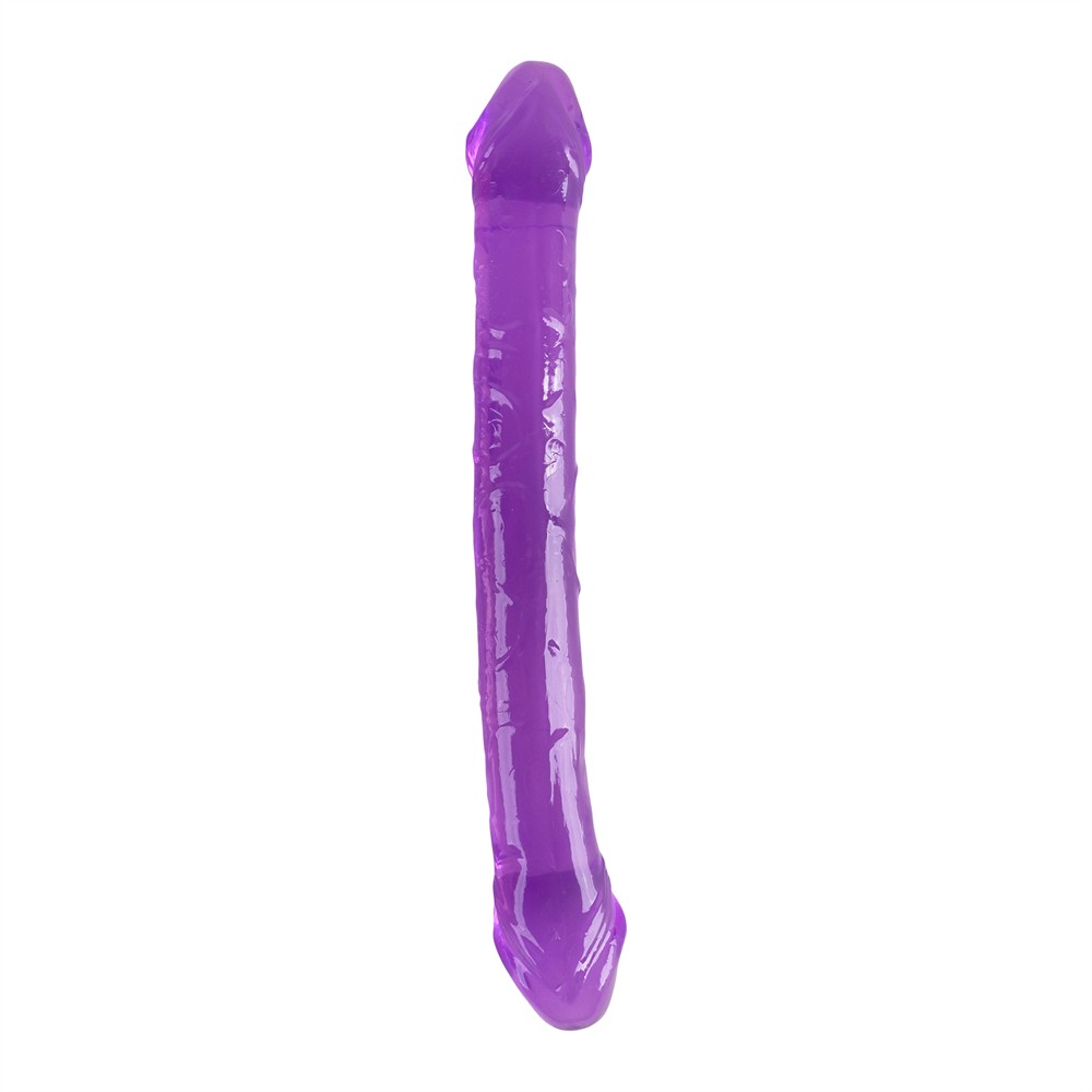 BUBBLEGUM BLAST LOLLIPOP LOOP PURPLE CLASSIC JELLY 9,8 INCH DOUBLE DONG