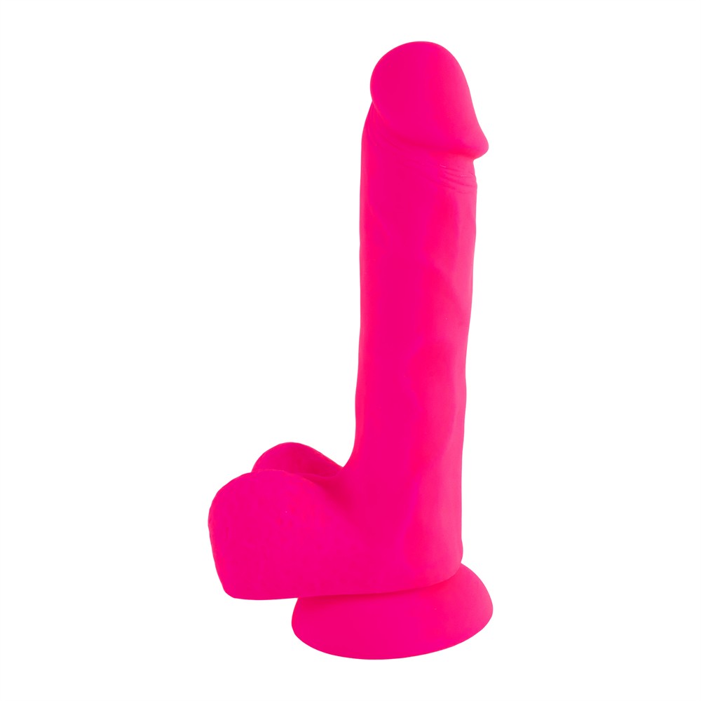 BUBBLEGUM BLAST MAGIC BURST PINK DUAL DENSITY 10,4 INCH SILICONE DILDO